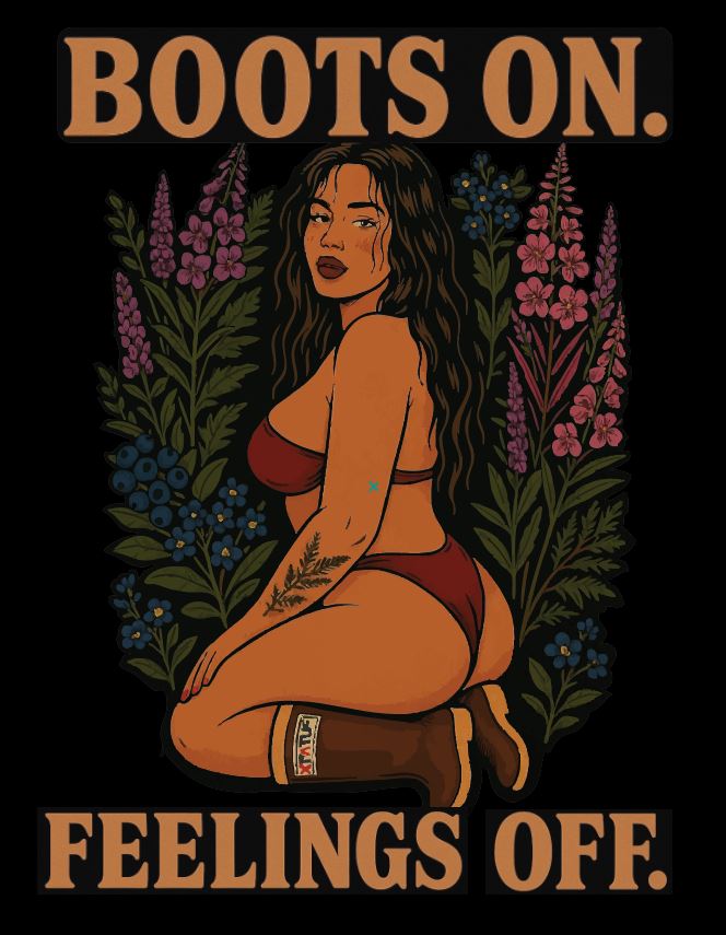 Boots On, Feelings Off - Apparel Preorder