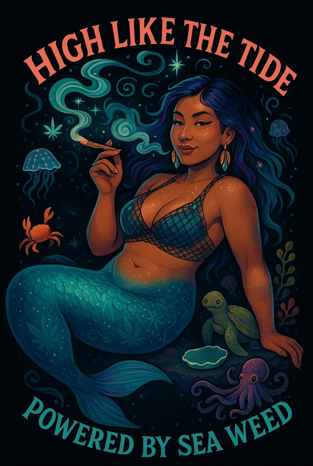 High Like the Tide - Powered by Seaweed - Apparel Preorder